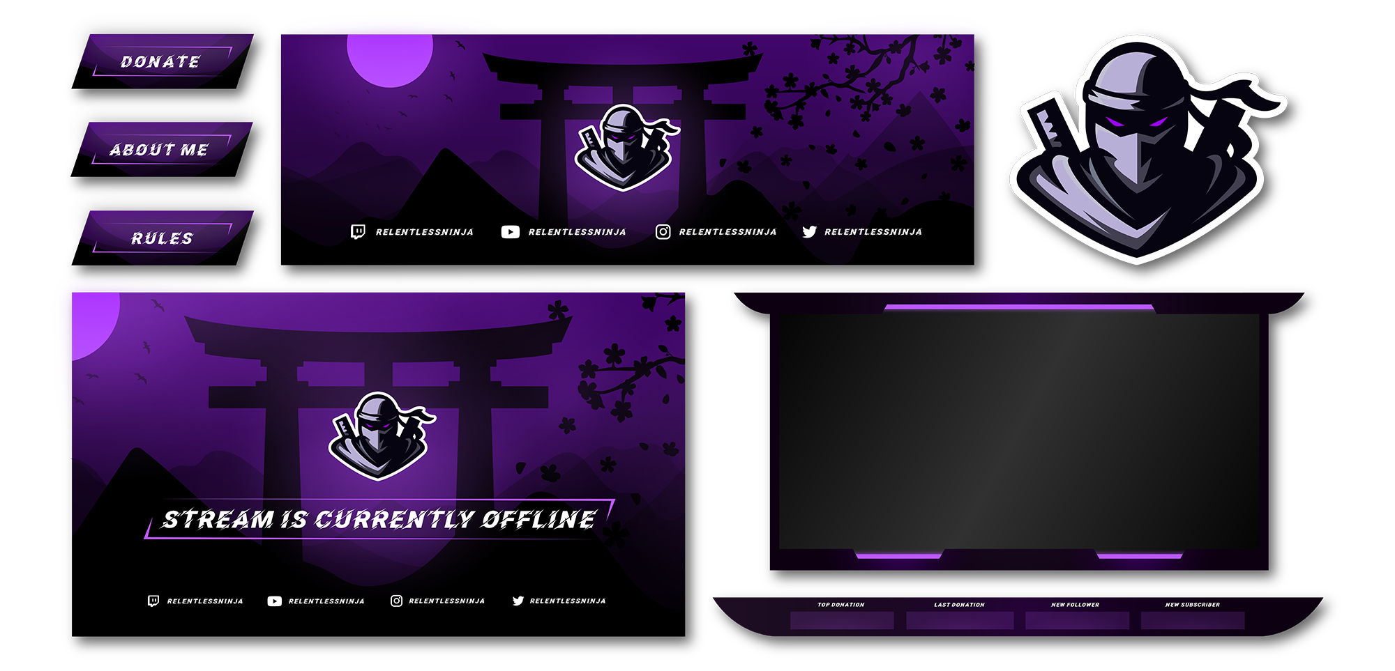 RelentlessNinja overlay